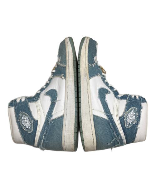 NIKE（ナイキ）NIKE (ナイキ) Air Jordan 1 High OG Denim ブルー サイズ:UK8.5の古着・服飾アイテム