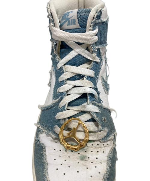 NIKE（ナイキ）NIKE (ナイキ) Air Jordan 1 High OG Denim ブルー サイズ:UK8.5の古着・服飾アイテム