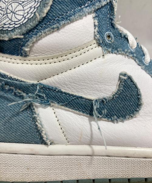 NIKE（ナイキ）NIKE (ナイキ) Air Jordan 1 High OG Denim ブルー サイズ:UK8.5の古着・服飾アイテム