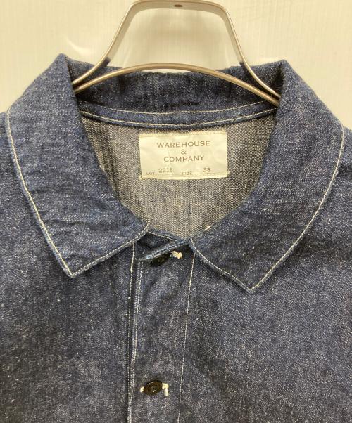 WAREHOUSE（ウエアハウス）WAREHOUSE (ウエアハウス) カバーオール インディゴ サイズ:38の古着・服飾アイテム