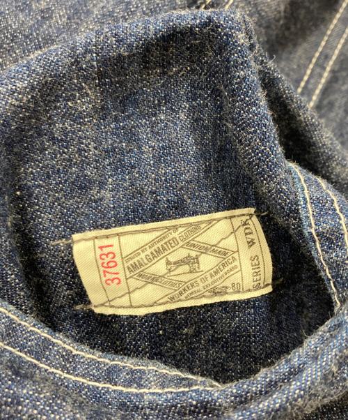 JELADO（ジェラード）JELADO (ジェラード) カバーオール インディゴ サイズ:Mの古着・服飾アイテム