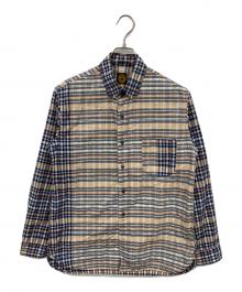 WareHouse John Gluckow（ウエアハウスジョン・グラッコー）の古着「チェックシャツ」｜ネイビー