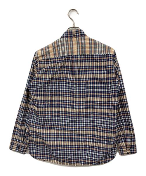 WareHouse John Gluckow（ウエアハウスジョン・グラッコー）WareHouse John Gluckow (ウエアハウスジョン・グラッコー) チェックシャツ ネイビー サイズ:38の古着・服飾アイテム