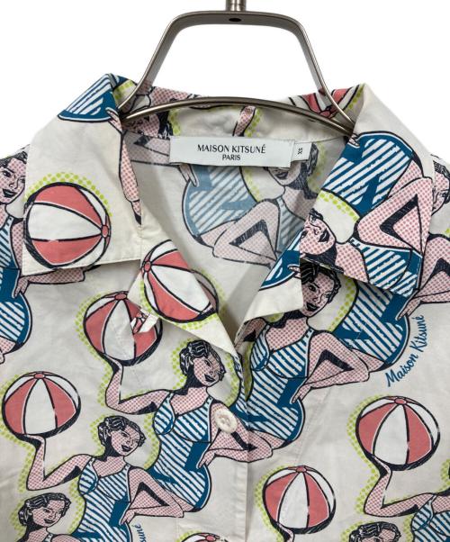 maison kitsune（メゾンキツネ）maison kitsune (メゾンキツネ) アロハシャツ マルチカラー サイズ:XSの古着・服飾アイテム