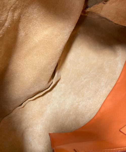 JIL SANDER NAVY（ジルサンダー ネイビー）JIL SANDER NAVY (ジルサンダー ネイビー) 2WAYバッグ オレンジの古着・服飾アイテム