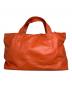 JIL SANDER NAVY (ジルサンダー ネイビー) 2WAYバッグ オレンジ：15000円