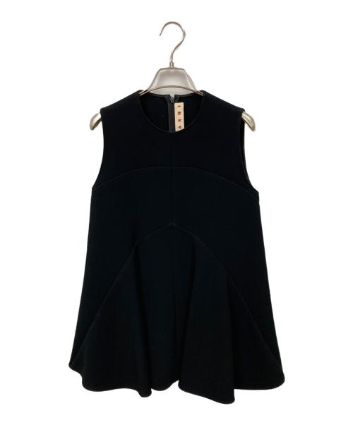 MARNI（マルニ）MARNI (マルニ) ノースリーブワンピース ブラック サイズ:38の古着・服飾アイテム