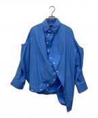 ANREALAGEアンリアレイジ）の古着「BALL SHIRT」｜ブルー