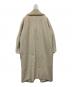 CLANE (クラネ) RIB COLLAR WOOL LONG COAT ベージュ サイズ:1：20000円