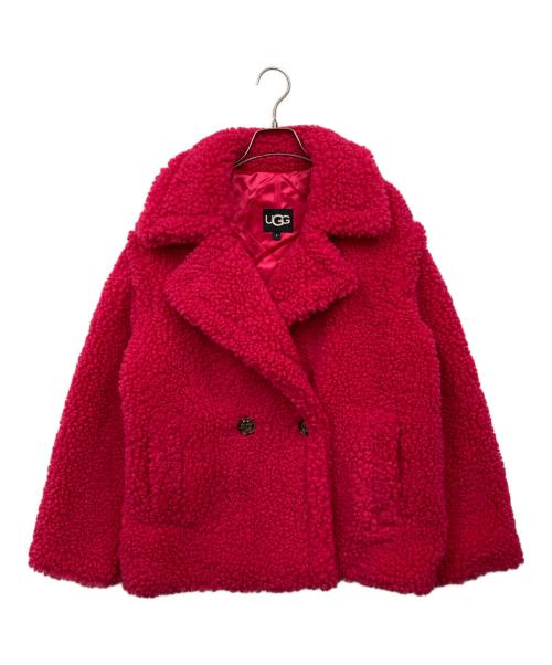 UGG（アグ）UGG (アグ) Gertrude Short Teddy Coat レッド サイズ:Sの古着・服飾アイテム