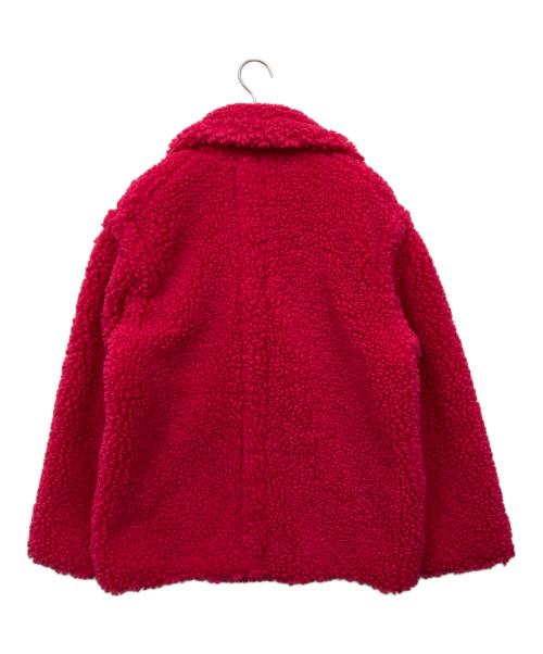 UGG（アグ）UGG (アグ) Gertrude Short Teddy Coat レッド サイズ:Sの古着・服飾アイテム