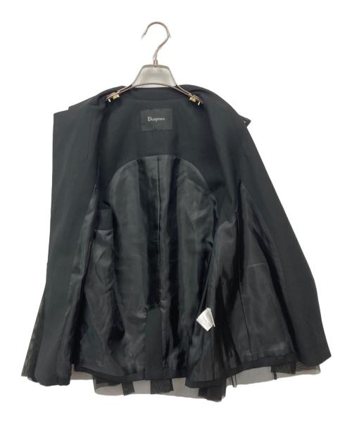 Diagram（ダイアグラム）Diagram (ダイアグラム) チュールオーバーベスト ブラック サイズ:36の古着・服飾アイテム