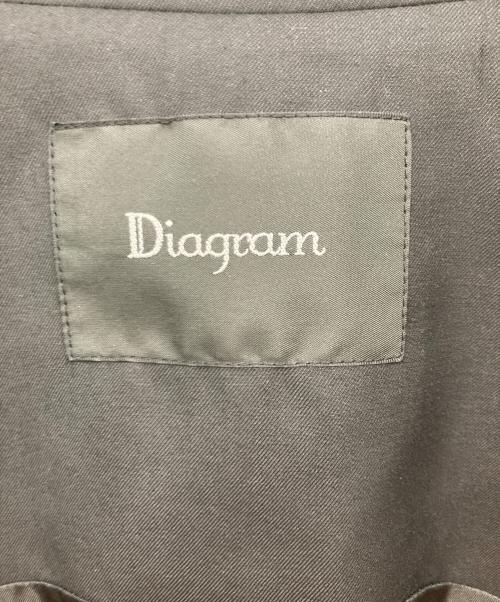 Diagram（ダイアグラム）Diagram (ダイアグラム) チュールオーバーベスト ブラック サイズ:36の古着・服飾アイテム