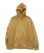 AURALEEオーラリー）の古着「ELASTIC SHEER NYLON P/O PARKA」｜イエロー