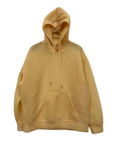 AURALEE（オーラリー）AURALEE (オーラリー) ELASTIC SHEER NYLON P/O PARKA イエロー サイズ:1の古着・服飾アイテム