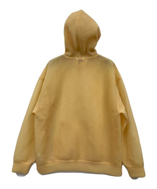 AURALEE（オーラリー）AURALEE (オーラリー) ELASTIC SHEER NYLON P/O PARKA イエロー サイズ:1の古着・服飾アイテム