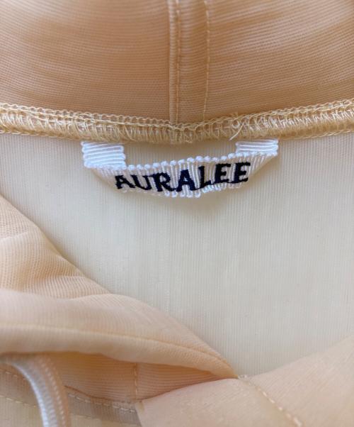AURALEE（オーラリー）AURALEE (オーラリー) ELASTIC SHEER NYLON P/O PARKA イエロー サイズ:1の古着・服飾アイテム