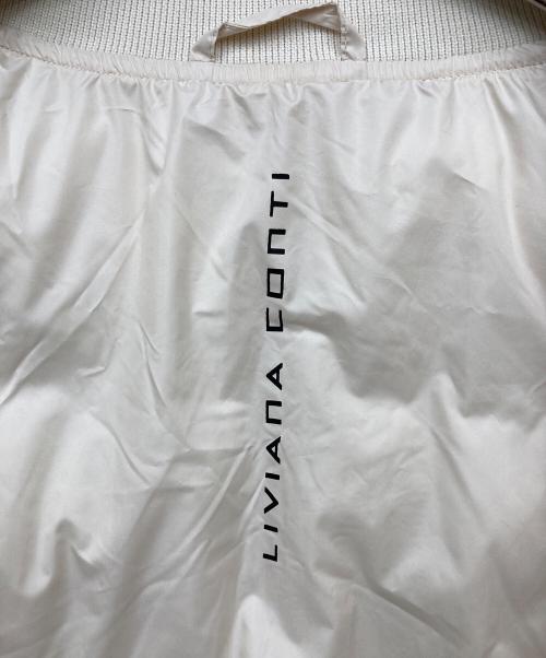 LIVIANA CONTI（リビアナコンティ）LIVIANA CONTI (リビアナコンティ) ダウンジャケット ベージュ サイズ:42の古着・服飾アイテム