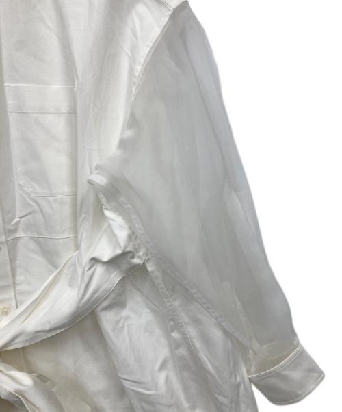 HYKE（ハイク）HYKE (ハイク) BIOTOP (ビオトープ) 長袖ワンピース ホワイト サイズ:2の古着・服飾アイテム