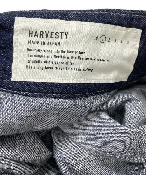 HARVESTY（ハーベスティー）HARVESTY (ハーベスティー) デニムパンツ インディゴ サイズ:1の古着・服飾アイテム