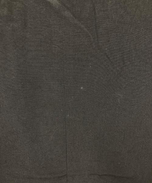 GROUND Y（グラウンドワイ）GROUND Y (グラウンドワイ) POLYESTER CREPE de CHINE DOUBLE JACKET ブラック サイズ:Sの古着・服飾アイテム