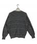 TOGA TOO (トーガ・トゥ) HOLE KNIT CARDIGAN グレー サイズ:M：12000円