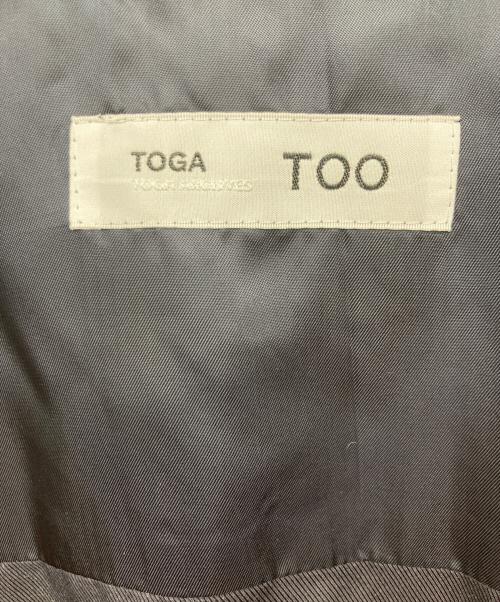 TOGA TOO（トーガ・トゥ）TOGA TOO (トーガ・トゥ) Flocky print shirt グリーン サイズ:Sの古着・服飾アイテム
