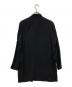 B Yohji Yamamoto (ビーヨウジヤマモト) 一輪花 ロングシャツ ブラック サイズ:1：30000円