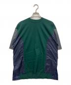 nagonstansナゴンスタンス）の古着「combination t-shirt」｜グリーン