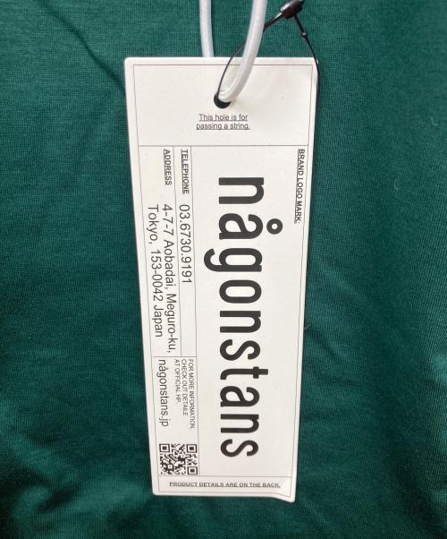 nagonstans（ナゴンスタンス）nagonstans (ナゴンスタンス) combination t-shirt グリーン サイズ:MEDIUM 未使用品の古着・服飾アイテム