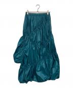 nagonstansナゴンスタンス）の古着「worm skirt nagonstans」｜グリーン