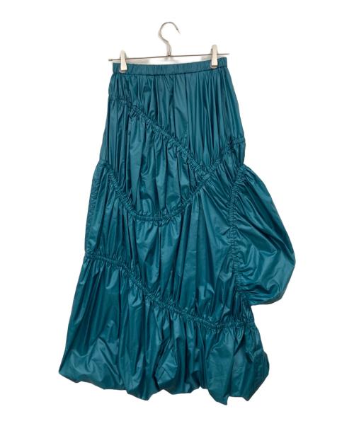 nagonstans（ナゴンスタンス）nagonstans (ナゴンスタンス) worm skirt nagonstans グリーン サイズ:MEDIUM 未使用品の古着・服飾アイテム