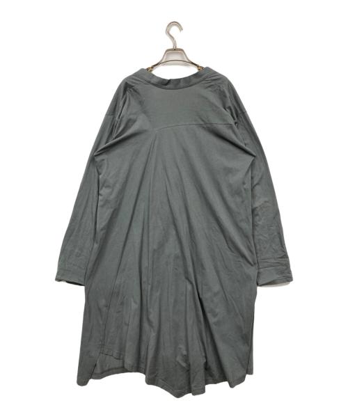 GROUND Y（グラウンドワイ）GROUND Y (グラウンドワイ) ロングカーディガン グレー サイズ:3の古着・服飾アイテム