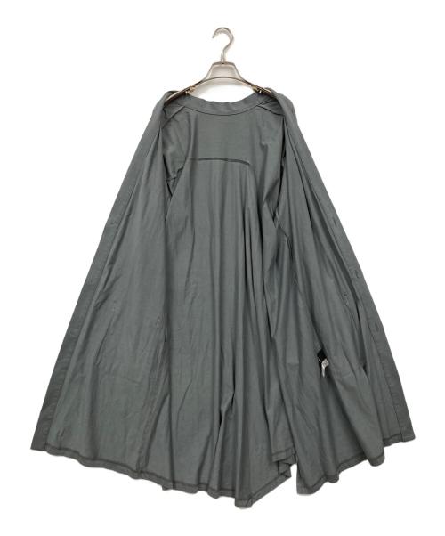 GROUND Y（グラウンドワイ）GROUND Y (グラウンドワイ) ロングカーディガン グレー サイズ:3の古着・服飾アイテム