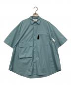 nagonstansナゴンスタンス）の古着「teck shirt」｜スカイブルー