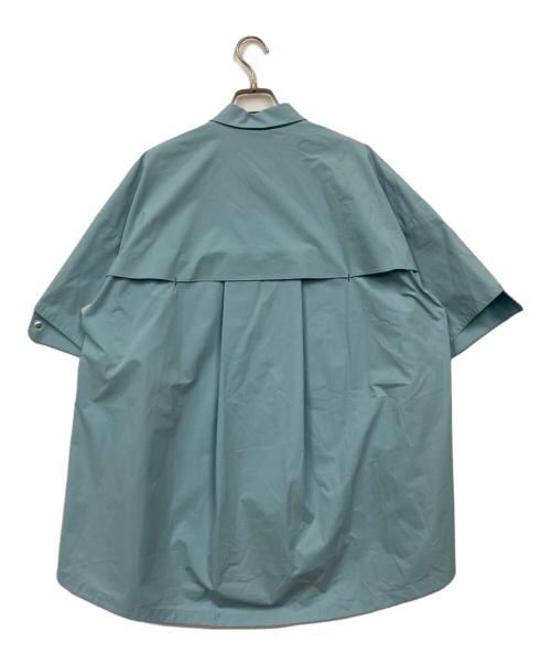 nagonstans（ナゴンスタンス）nagonstans (ナゴンスタンス) teck shirt スカイブルー サイズ:MEDIUMの古着・服飾アイテム