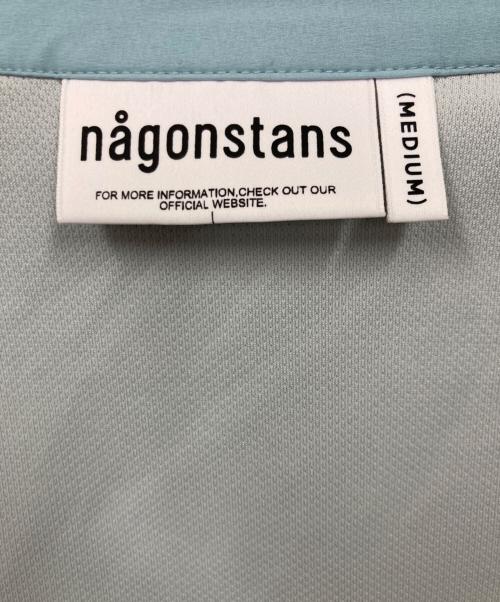 nagonstans（ナゴンスタンス）nagonstans (ナゴンスタンス) teck shirt スカイブルー サイズ:MEDIUMの古着・服飾アイテム