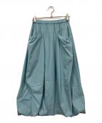 nagonstansナゴンスタンス）の古着「balloon skirt」｜スカイブルー