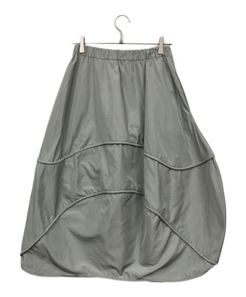 nagonstans（ナゴンスタンス）nagonstans (ナゴンスタンス) orb skirt 黄緑 サイズ:MEDIUMの古着・服飾アイテム