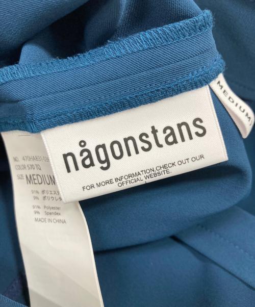 nagonstans（ナゴンスタンス）nagonstans (ナゴンスタンス) side pockets jumper skirt ネイビー サイズ:MEDIUMの古着・服飾アイテム