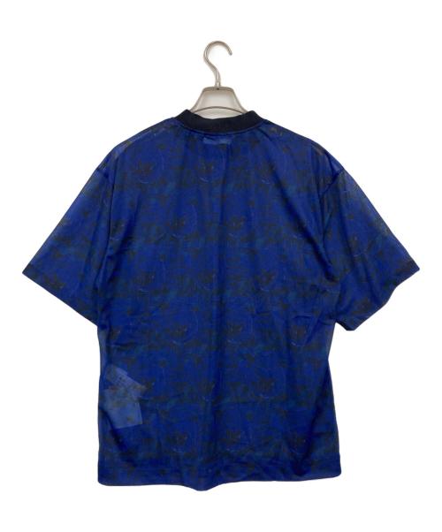 TOGA VIRILIS（トーガ ビリリース）TOGA VIRILIS (トーガ ビリリース) Sheer jersey print T-shirt ブルー サイズ:46 未使用品の古着・服飾アイテム