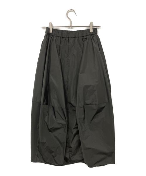 nagonstans（ナゴンスタンス）nagonstans (ナゴンスタンス) draping skirt グレー サイズ:SMALLの古着・服飾アイテム