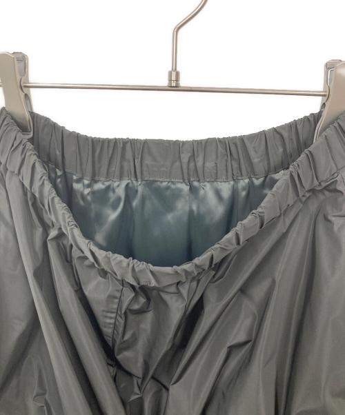 nagonstans（ナゴンスタンス）nagonstans (ナゴンスタンス) draping skirt グレー サイズ:SMALLの古着・服飾アイテム