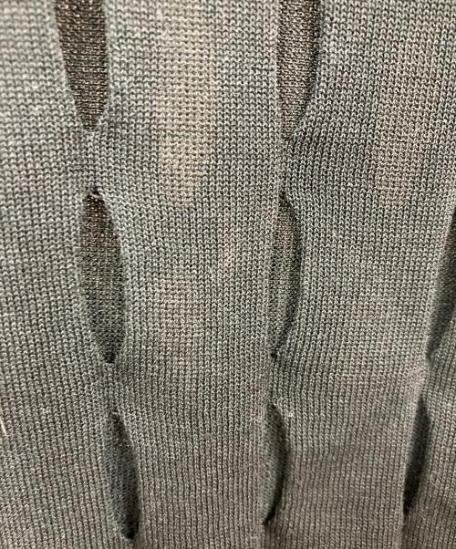 DIESEL（ディーゼル）DIESEL (ディーゼル) 半袖ニット ブラック サイズ:Sの古着・服飾アイテム