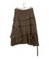 tricot COMME des GARCONS (トリココムデギャルソン) Frill Tiered Skirt カーキ サイズ:M：10000円