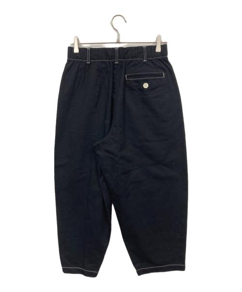 tricot COMME des GARCONS（トリココムデギャルソン）tricot COMME des GARCONS (トリココムデギャルソン) ワイドテーパードパンツ ブラック サイズ:Sの古着・服飾アイテム