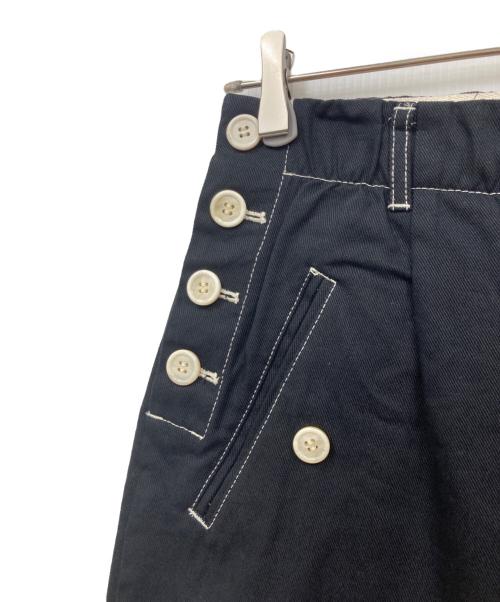 tricot COMME des GARCONS（トリココムデギャルソン）tricot COMME des GARCONS (トリココムデギャルソン) ワイドテーパードパンツ ブラック サイズ:Sの古着・服飾アイテム