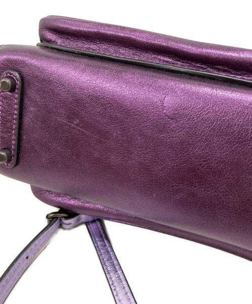 COACH（コーチ）COACH (コーチ) ターンロックサファリトート パープルの古着・服飾アイテム