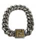 FENDI（フェンディ）の古着「FFロゴチェーン ブレスレット」｜シルバー