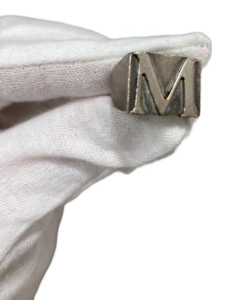 Maison Margiela（メゾンマルジェラ）Maison Margiela (メゾンマルジェラ) ロゴリング シルバー サイズ:XS(11号)の古着・服飾アイテム